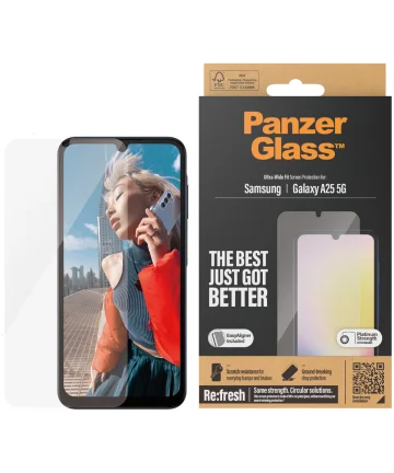 PanzerGlass Refresh Ultra-Wide Samsung Galaxy A25 Screen Protector Screen Protectors