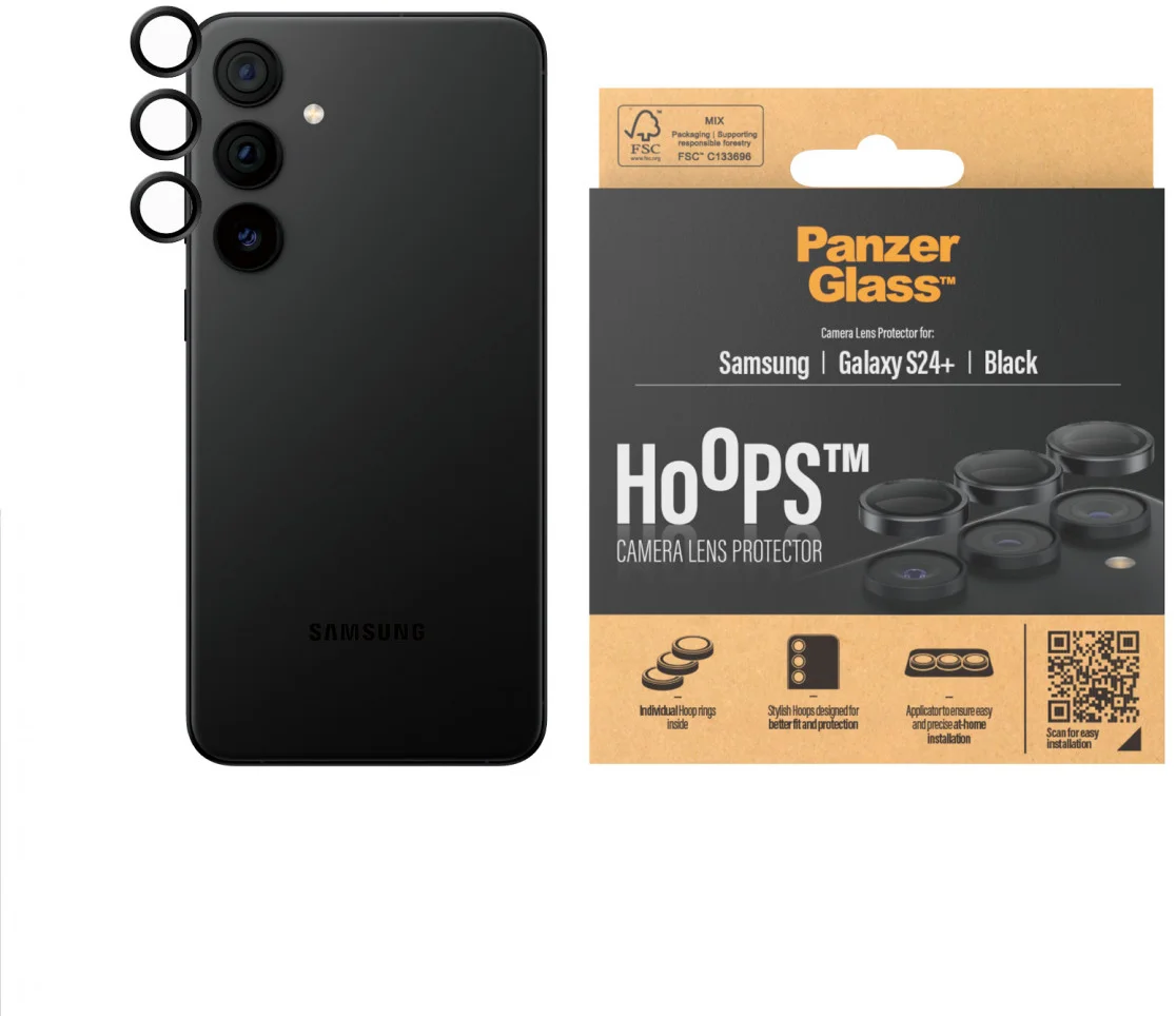 PanzerGlass Hoops Rings Samsung Galaxy S24 Plus Camera Lens