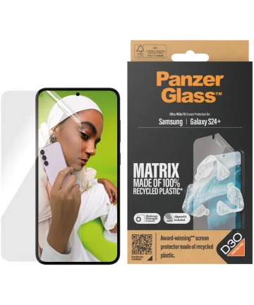 PanzerGlass Matrix D3O Ultra-Wide Samsung S24 Plus Screen Protector Screen Protectors