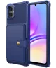 Samsung Galaxy A05 3 in 1 Back Cover Portemonnee Hoesje Blauw