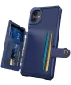 Samsung Galaxy A05 3 in 1 Back Cover Portemonnee Hoesje Blauw
