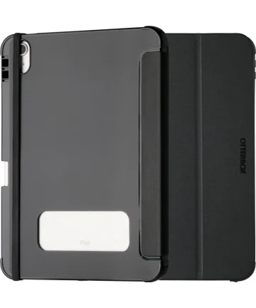 OtterBox React Folio Apple iPad 10.9 (2022) Hoes Book Case Zwart Hoesjes