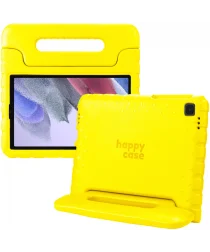 HappyCase Samsung Galaxy Tab A7 Lite Kinder Tablethoes Handvat Geel