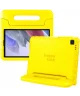 HappyCase Samsung Galaxy Tab A7 Lite Kinder Tablethoes Handvat Geel