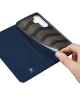 Dux Ducis Skin Pro Samsung Galaxy A55 Hoesje Portemonnee Blauw