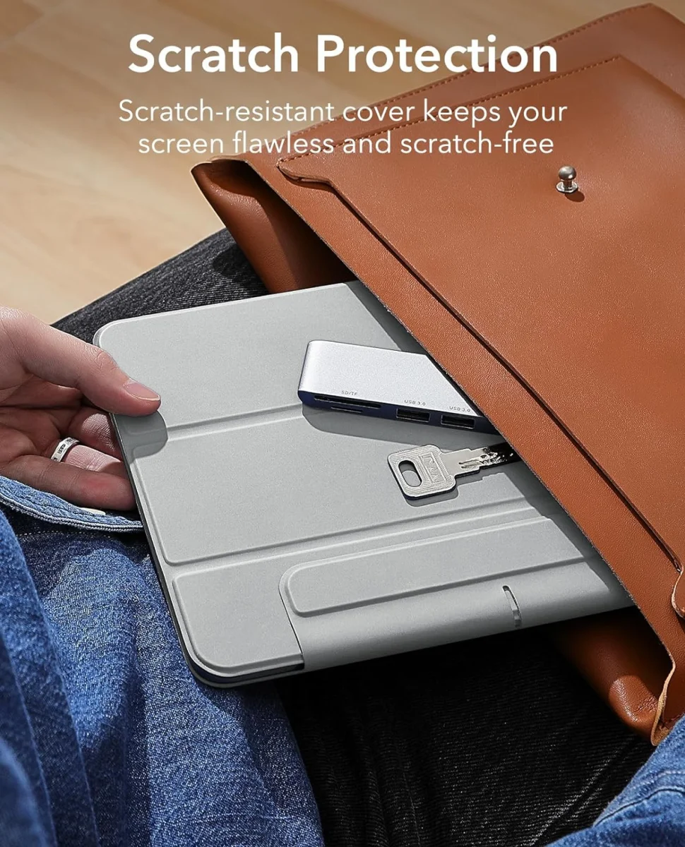 ESR Rebound Magnetic Apple iPad Air 13 (24/25) Hoes Book Case Grijs afbeelding 7