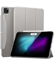 ESR Ascend Trifold Apple iPad Pro 11 (2024) Hoes Book Case met Sleep/Wake Grijs