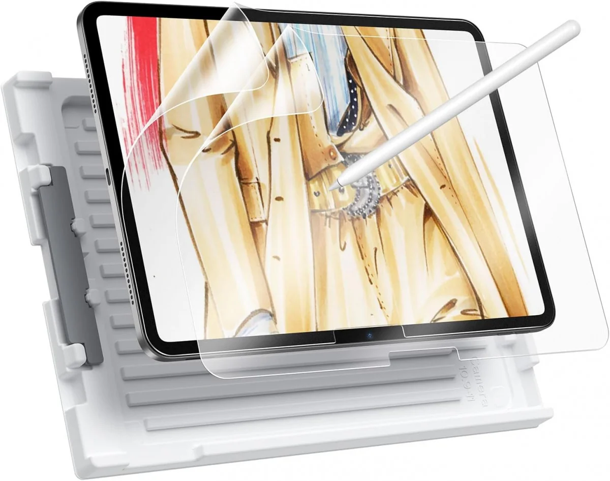 ESR Paper Feel Apple iPad Pro 13 (2024) Screen Protector Papier Gevoel 2-Pack afbeelding 1