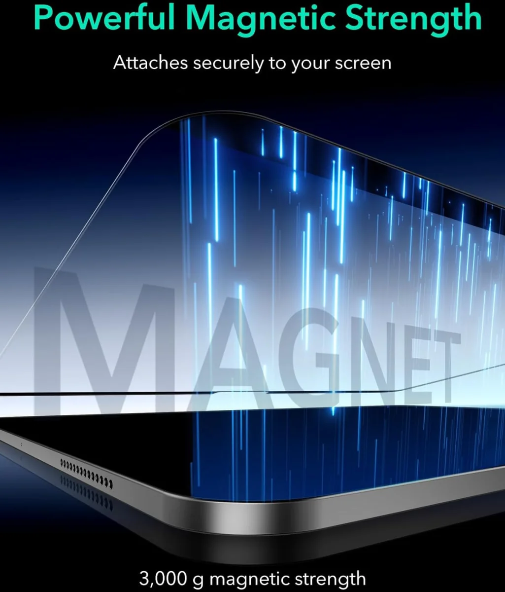 ESR Paper Feel Magnetic Apple iPad Pro 12.9 (2022/2018) Screen Protector afbeelding 4