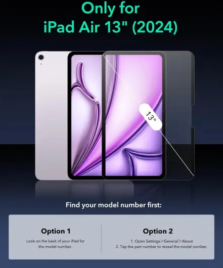 ESR Paper Feel Magnetic Apple iPad Pro 12.9 (2022/2018) Screen Protector afbeelding 2