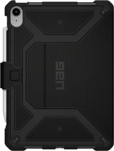 Urban Armor Gear Metropolis iPad 11 (2025) / 10.9 (2022) Hoes Book Case Zwart afbeelding 2