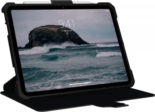 Urban Armor Gear Metropolis iPad 11 (2025) / 10.9 (2022) Hoes Book Case Zwart afbeelding 4