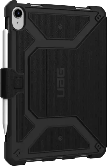 Urban Armor Gear Metropolis iPad 11 (2025) / 10.9 (2022) Hoes Book Case Zwart afbeelding 11