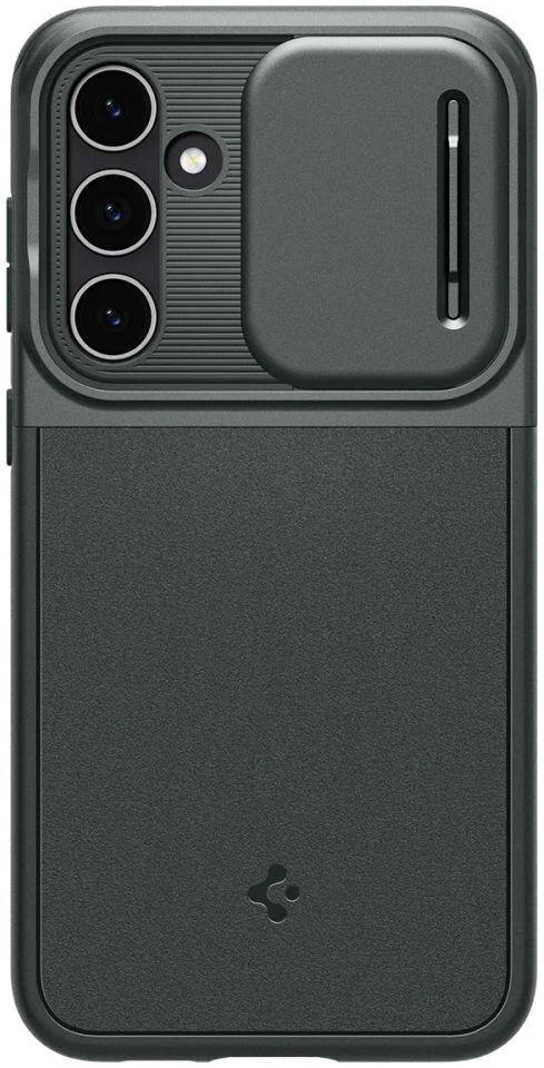 Spigen Optik Armor Samsung Galaxy S23 FE Hoesje Camera Slider Groen afbeelding 10