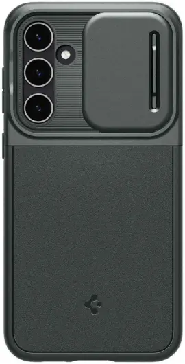Spigen Optik Armor Samsung Galaxy S23 FE Hoesje Camera Slider Groen afbeelding 10