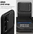 Spigen Optik Armor Samsung Galaxy S23 FE Hoesje Camera Slider Groen afbeelding 4