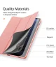 Dux Ducis Domo Samsung Galaxy Tab S9 FE Hoes Tri-Fold Book Case Roze