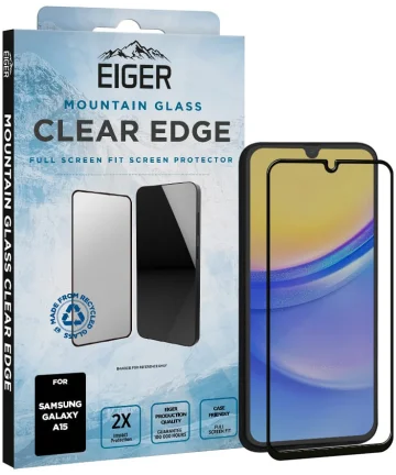 Eiger Mountain Glass Edge Samsung Galaxy A15 Screen Protector Screen Protectors