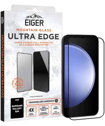 Eiger Mountain Glass ULTRA Samsung Galaxy S24 Tempered Glass Screen Protectors
