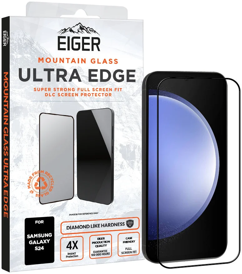 Eiger Mountain Glass ULTRA Samsung Galaxy S24 Tempered Glass afbeelding 1