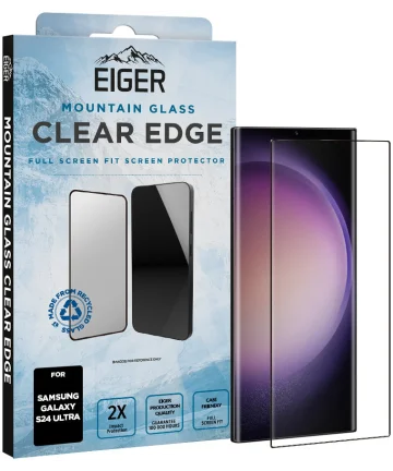 Eiger Mountain Glass Edge Samsung Galaxy S24 Ultra Screen Protector Screen Protectors