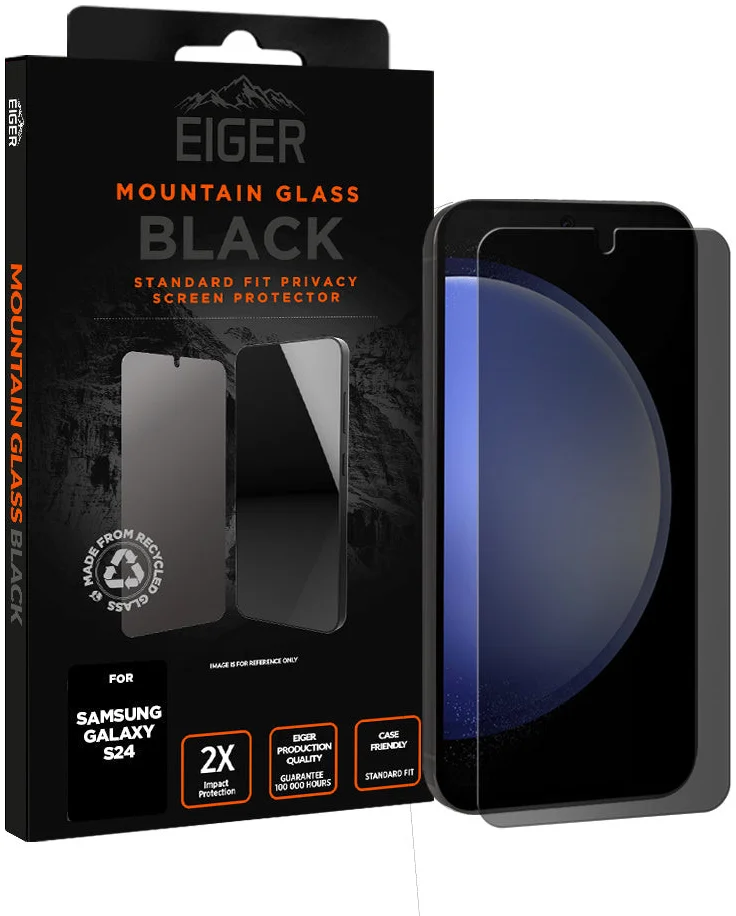 Eiger Mountain Privacy Samsung Galaxy S24 Screen Protector afbeelding 1