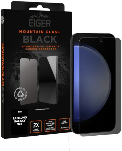 Eiger Mountain Privacy Samsung Galaxy S24 Screen Protector afbeelding 1