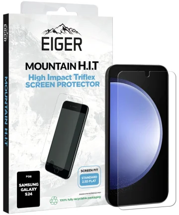 Eiger Mountain H.I.T Samsung Galaxy S24 Display Folie (2-Pack) Screen Protectors