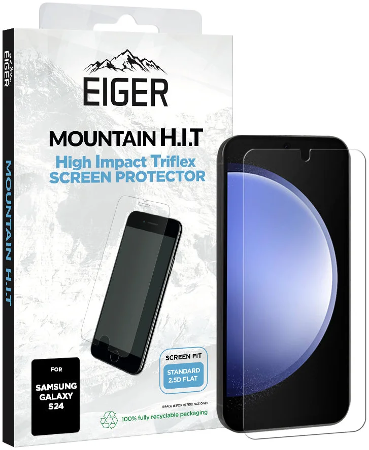 Eiger Mountain H.I.T Samsung Galaxy S24 Ultra Display Folie (2