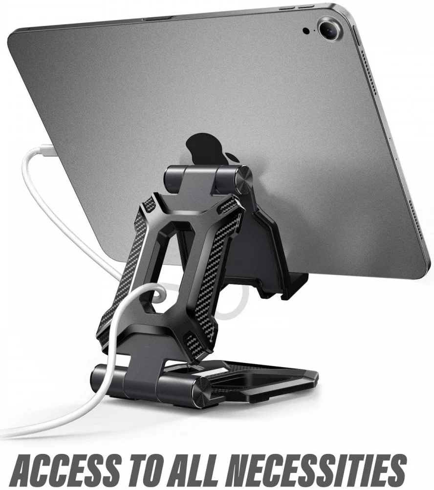 SUPCASE Heavy Duty Telefoon / Tablet Houder voor Bureau / Tafel Zwart afbeelding 4