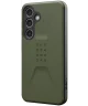 Urban Armor Gear Civilian Samsung Galaxy S24 Hoesje Back Cover Olive