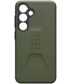 Urban Armor Gear Civilian Samsung Galaxy S24 Hoesje Back Cover Olive