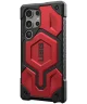 Urban Armor Gear Monarch Pro Samsung S24 Ultra Hoesje MagSafe Crimson