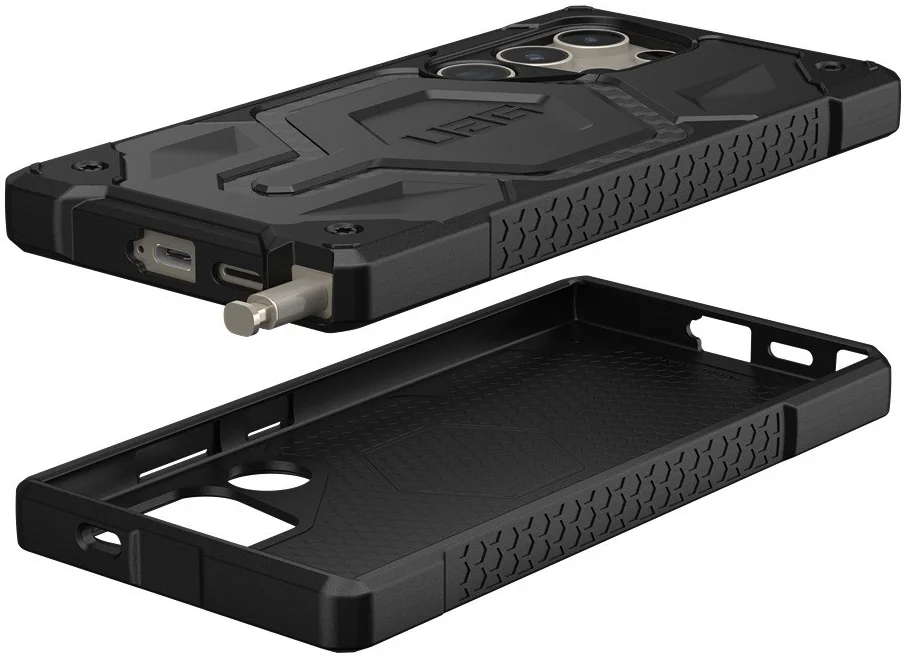 Urban Armor Gear Monarch Pro Samsung S24 Ultra Hoesje MagSafe Carbon afbeelding 7