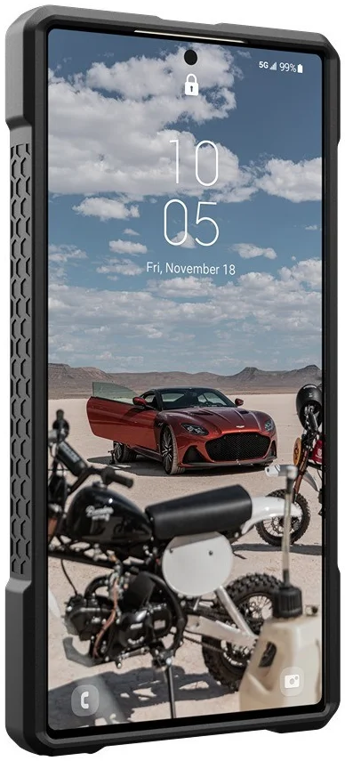 Urban Armor Gear Monarch Pro Samsung S24 Ultra Hoesje MagSafe Carbon afbeelding 6