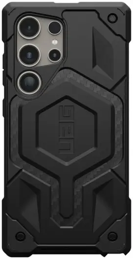 Urban Armor Gear Monarch Pro Samsung S24 Ultra Hoesje MagSafe Carbon afbeelding 2