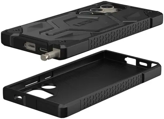 Urban Armor Gear Monarch Pro Samsung S24 Ultra Hoesje MagSafe Carbon afbeelding 7