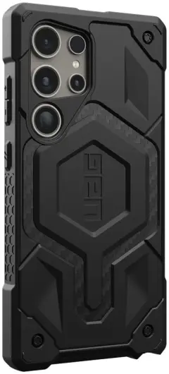 Urban Armor Gear Monarch Pro Samsung S24 Ultra Hoesje MagSafe Carbon afbeelding 4