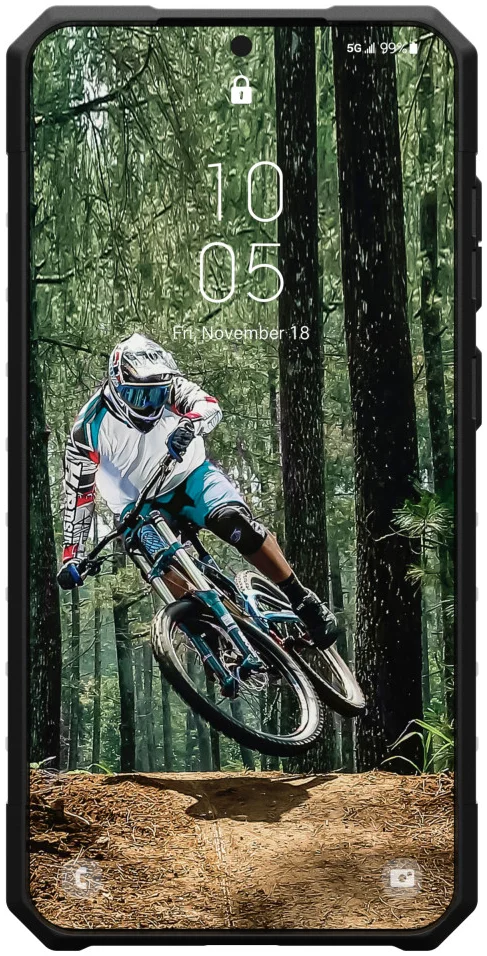Urban Armor Gear Plasma Samsung Galaxy S24 Plus Hoesje Back Cover Ice afbeelding 7