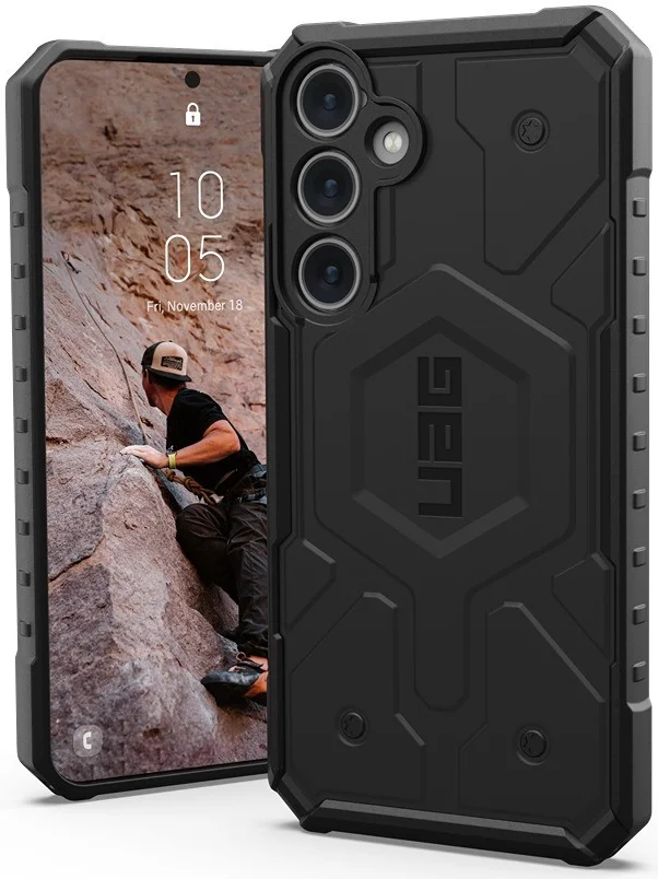 Urban Armor Gear Pathfinder Samsung S24 Plus Hoesje Magsafe Zwart afbeelding 1