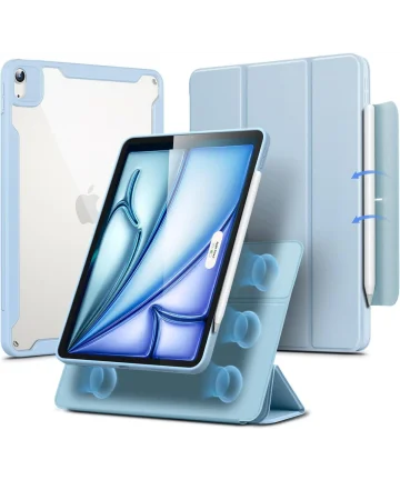 ESR Rebound Hybrid 360 iPad Air 11 (2024)/Air 10.9 (2022/2020) Hoes Lichtblauw Hoesjes