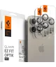 Spigen Optik iPhone 15 Pro/15 Pro Max Camera Protector Titanium 2-Pack