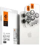 Spigen Optik iPhone 15 Pro/15 Pro Max Camera Protector Wit 2-Pack