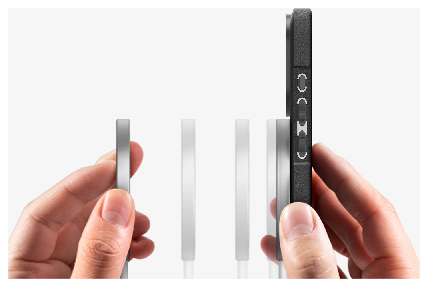 Spigen Core Armor MagFit Apple iPhone 15 Plus Hoesje MagSafe Zwart afbeelding 6