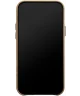 Rosso Elite iPhone 15 Pro Hoesje Leer Back Cover MagSafe Lichtbruin