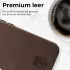 Rosso Elite iPhone 15 Hoesje Leer Back Cover MagSafe Bruin afbeelding 5
