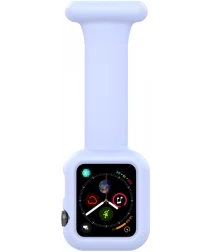 Apple Watch Verpleegkundige Bandje - 1-9/SE - 41MM/40MM/38MM - Siliconen - Paars