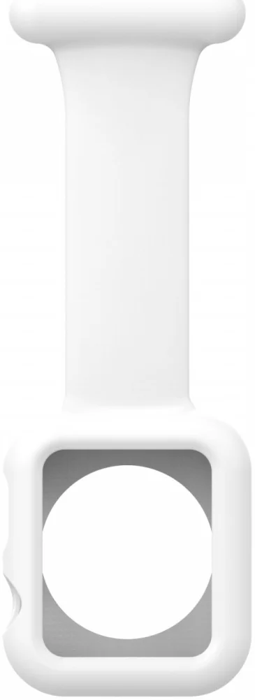 Apple Watch Verpleegkundige Bandje - 1-10/SE/Ultra - 49/46/45/44/42MM - Wit afbeelding 4