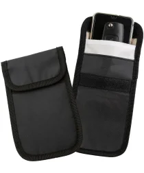 SBG Faraday Bag Universeel Blokkerende Telefoonzak RFID Zwart