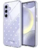 HappyCase Samsung Galaxy S24 Hoesje Flexibel TPU Hartjes Print
